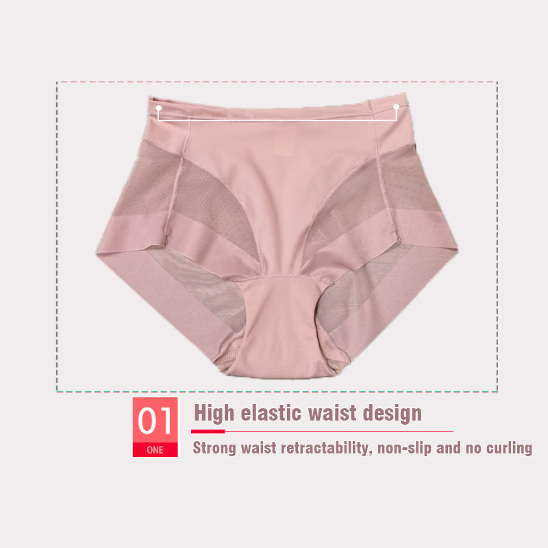 šBuy 2 get 1 Freeā³High Waist Ice Silk Seamless Shaping Briefsļ¼3PCSļ¼