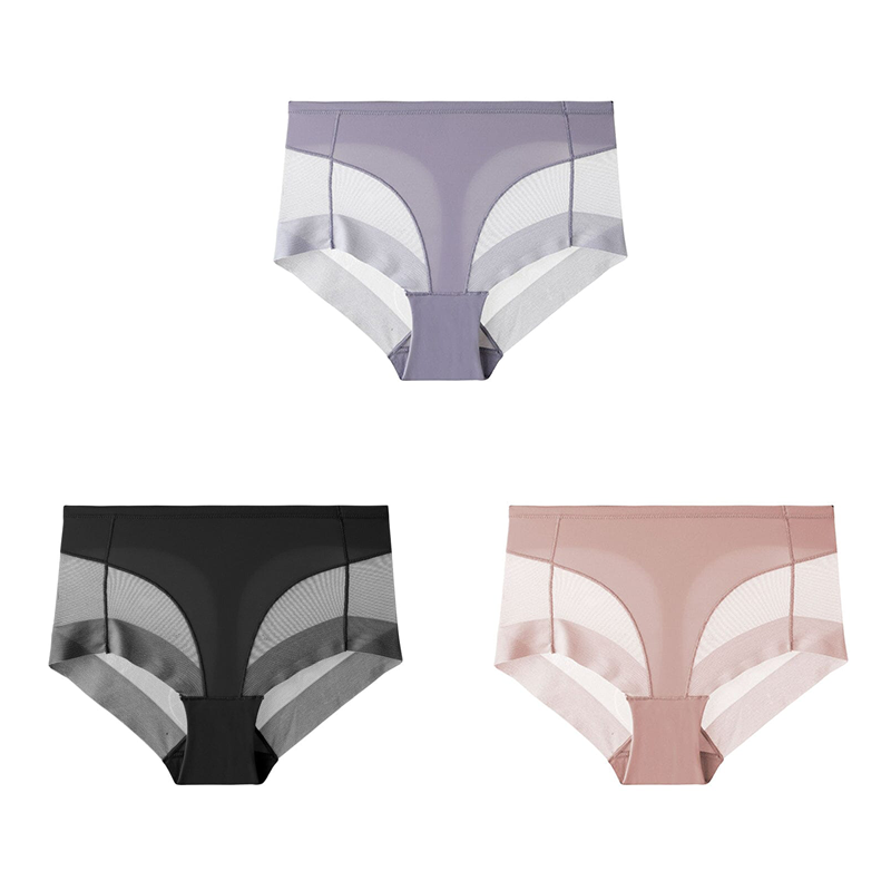 šBuy 2 get 1 Freeā³High Waist Ice Silk Seamless Shaping Briefsļ¼3PCSļ¼