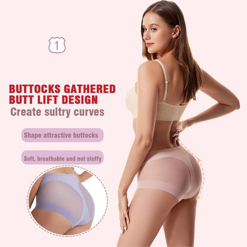 šBuy 2 get 1 Freeā³High Waist Ice Silk Seamless Shaping Briefsļ¼3PCSļ¼