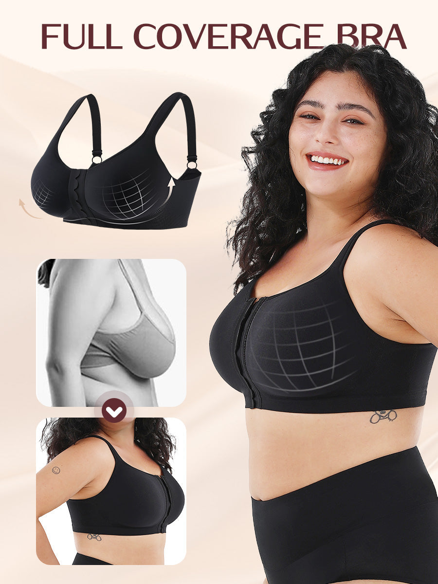 LOSWIE® ShellEase™Bra Comfort Front Closure Bra