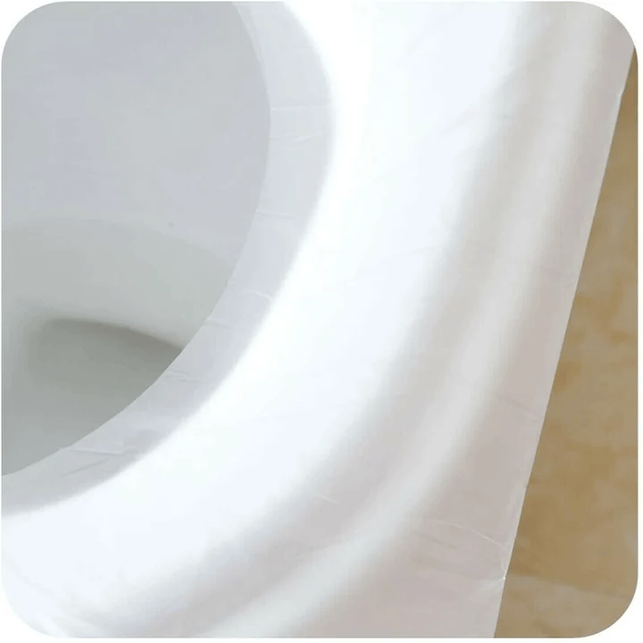 🚽 BUY 2 GET 1 FREE! ✨ Disposable Toilet Seat Covers (12-Pack) - Hygienic Protection for Public Restrooms, Portable & Biodegradable 🧻📦
