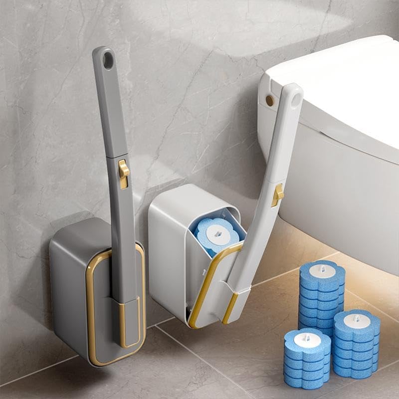 🏆THE WEEK'S SPECIAL PRICE!!✨Wall-Mounted Innovative Toilet Brush Set 🚽