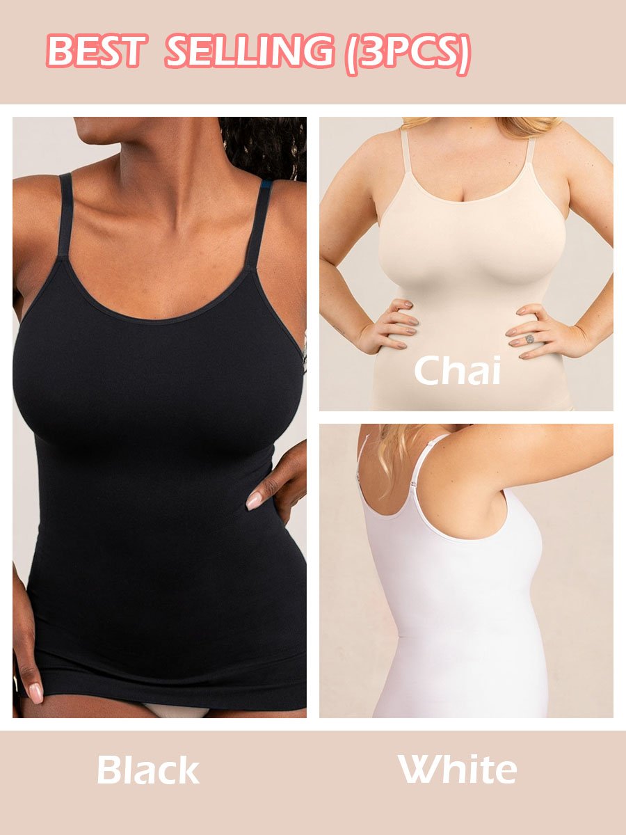 💖 Special Price £8.99🔥Last 3 Hours!!💝All Day Shaping Comfort Stretch Camisolei3