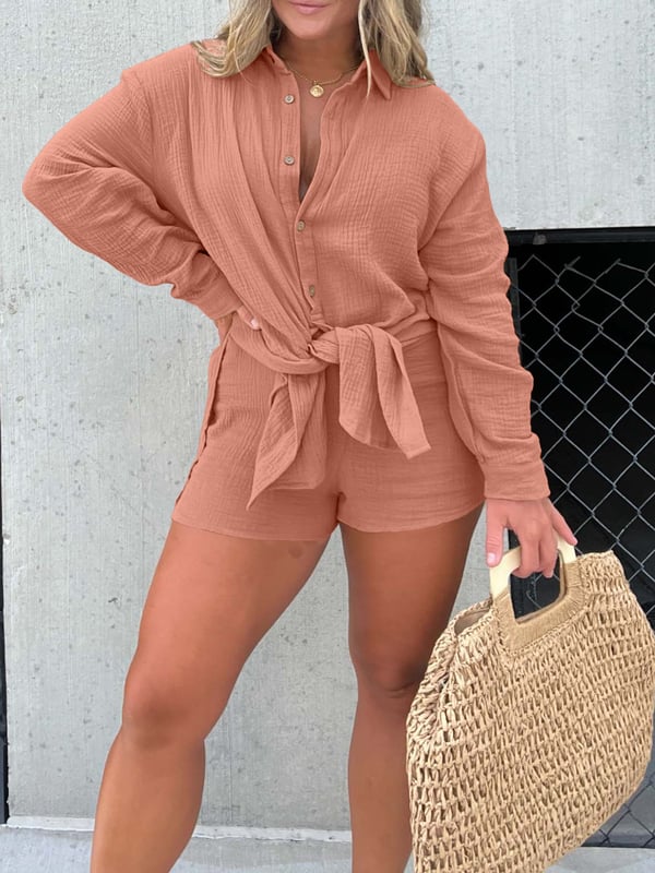 💥Hot Sale -49% OFF✨Barcelona Breeze Romper Dress Set