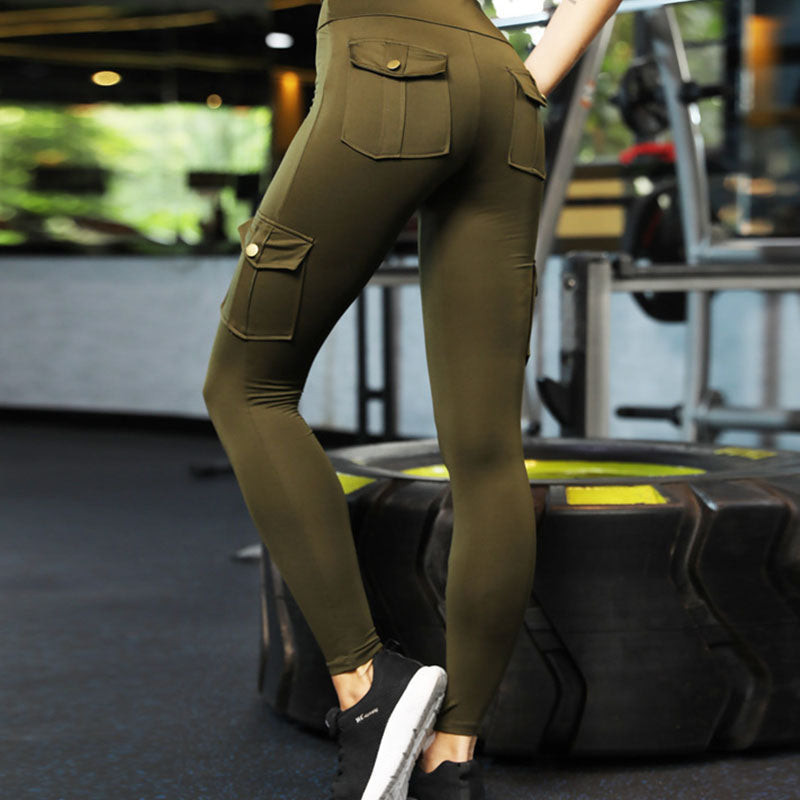 🔥Women's Pocket Sexy Stretch Leggings Fitness Track Pants