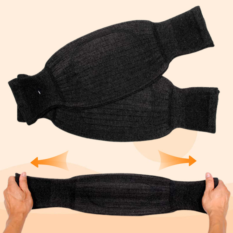 🔥2025 HOT SALE🔥 Universal Cold Protection Thickened Faux Furred Knee Pads