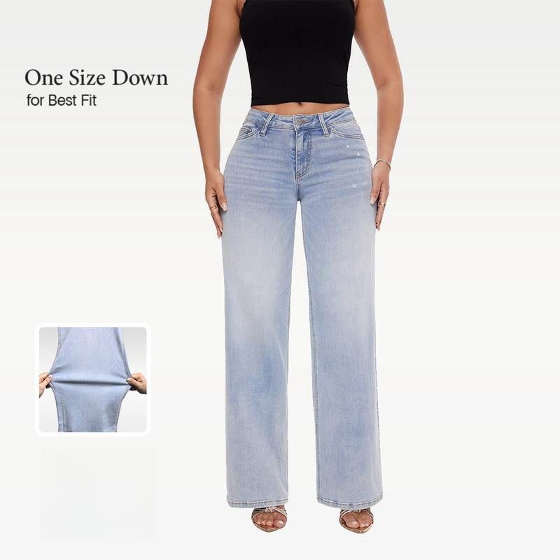 👖 Mid - low Rise Baggy Jeans 🔥 50% OFF! Relaxed Fit for Effortless Cool – Last 3 Days!