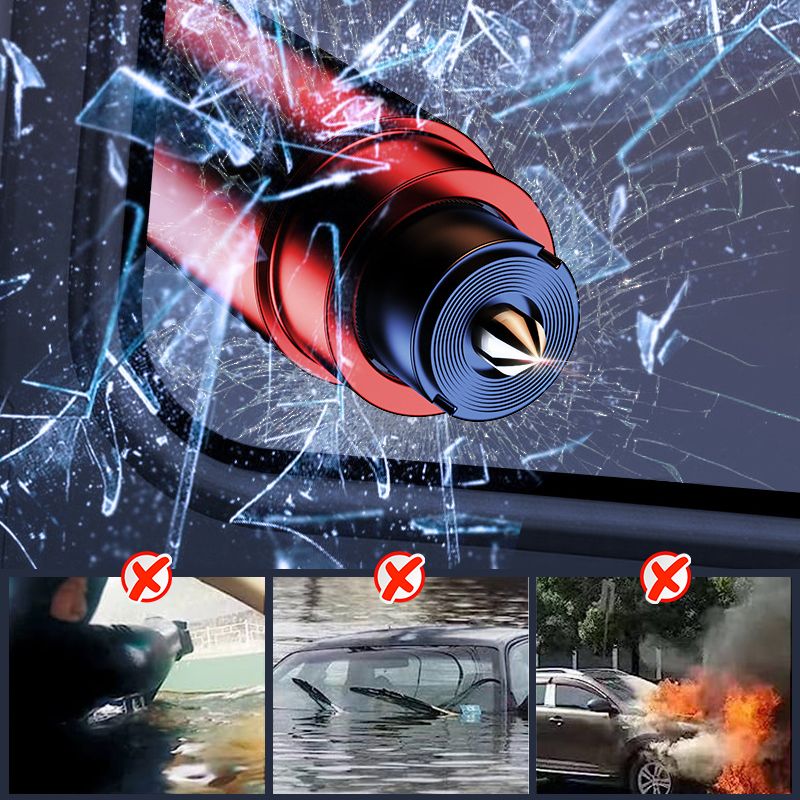🚨 LAST DAY SALE 50% OFF🔥 Mini Emergency Car Escape Tool – Your Savior on the Road! 🚗💨