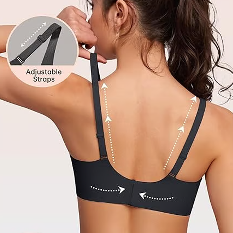 đSummer Hot Sale 49% OFFâ°Deep V Plunge Push-up Wirefree Seamless Bra