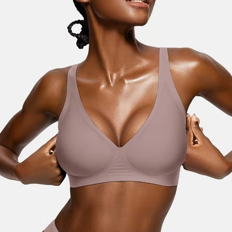 đSummer Hot Sale 49% OFFâ°Deep V Plunge Push-up Wirefree Seamless Bra