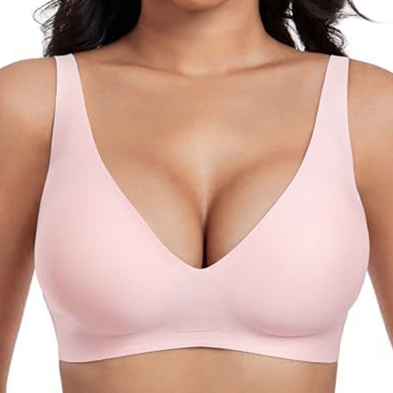 đSummer Hot Sale 49% OFFâ°Deep V Plunge Push-up Wirefree Seamless Bra