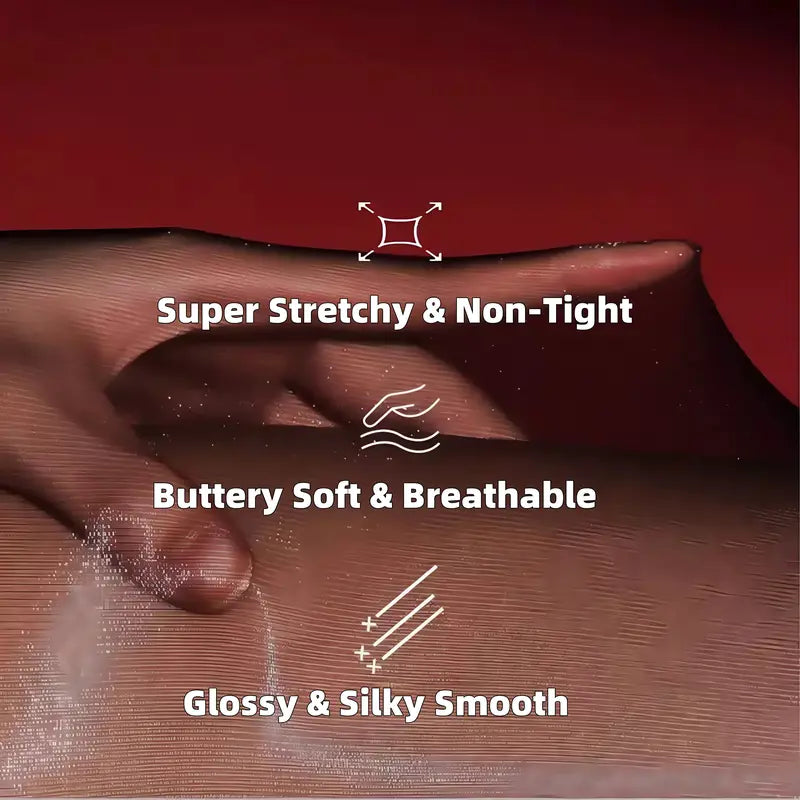 🔥Final 3 Hours: 50% OFF🔥Shiny oil sheer Tights Pantyhose for Women