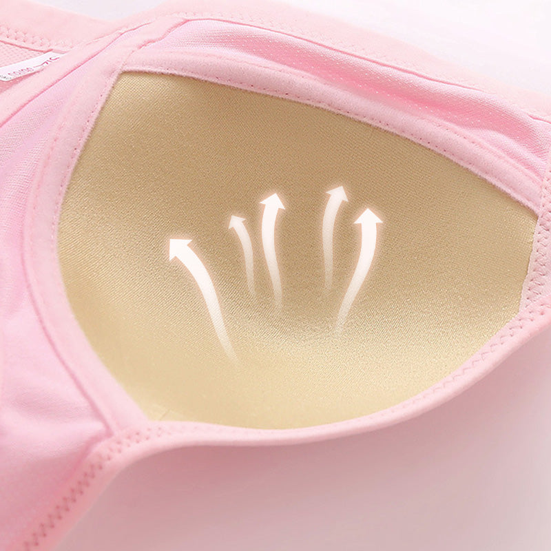 Buy 4 get 2 free✨ Breathable cotton bra with knot at the front