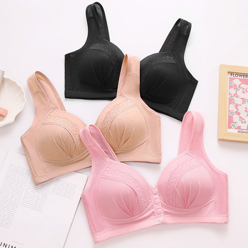 Buy 4 get 2 free✨ Breathable cotton bra with knot at the front
