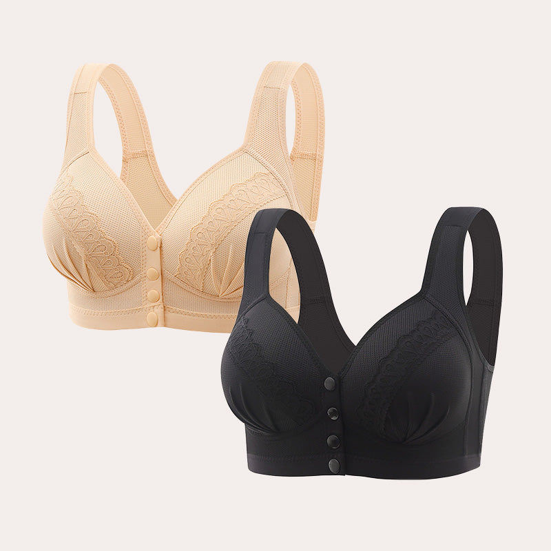 Buy 4 get 2 free✨ Breathable cotton bra with knot at the front