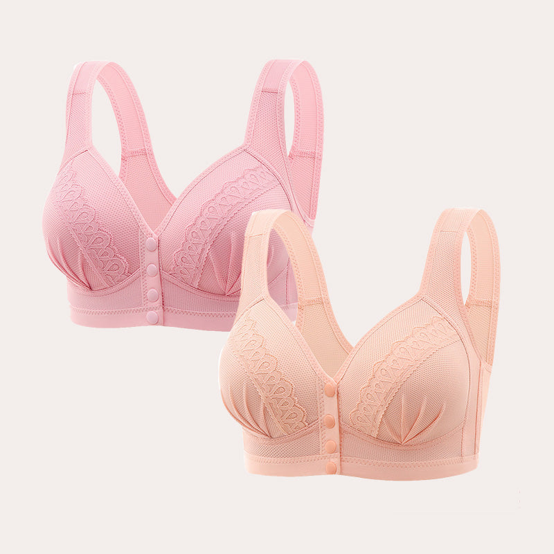 Buy 4 get 2 free✨ Breathable cotton bra with knot at the front