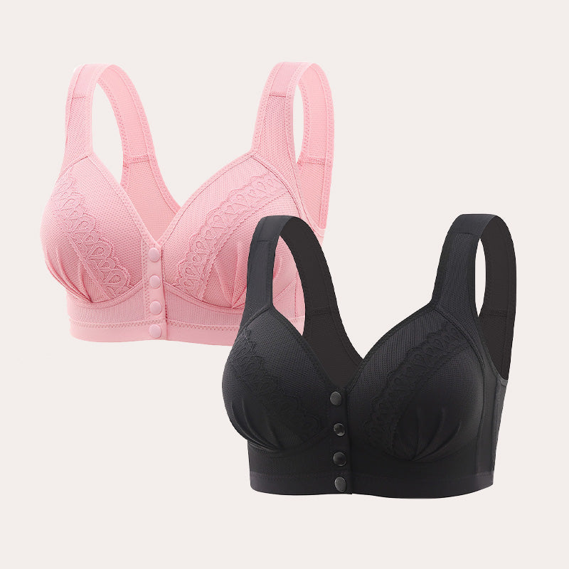 Buy 4 get 2 free✨ Breathable cotton bra with knot at the front