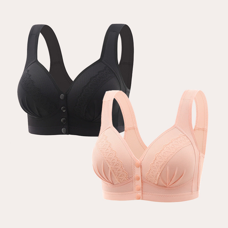 Buy 4 get 2 free✨ Breathable cotton bra with knot at the front