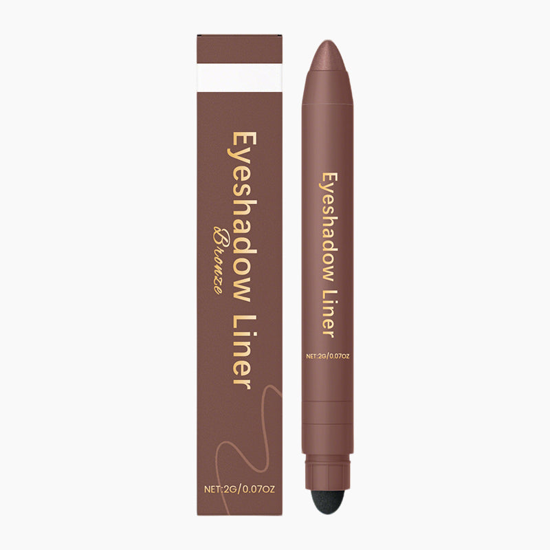šLAST DAY PROMOTION - 50%OFF š 2-in-1 Eye Shadow and Eyeliner with Blending Brush
