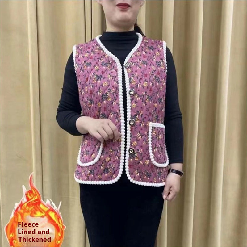 Women's Winter Warm Sleeveless Vest