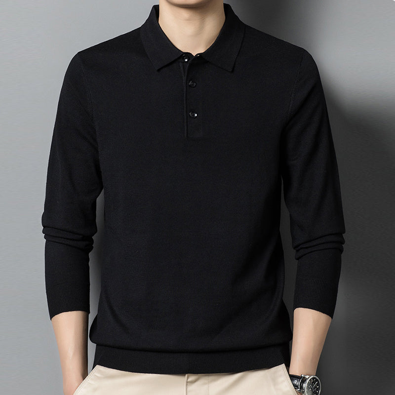 š„Menās Classic Solid Color Knit Top|BUY 2 FREE Shippingš„