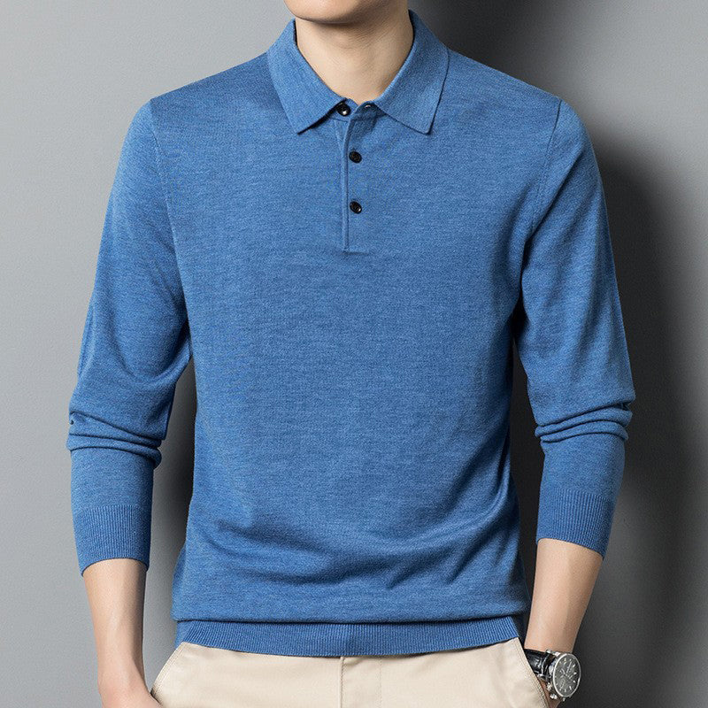 š„Menās Classic Solid Color Knit Top|BUY 2 FREE Shippingš„