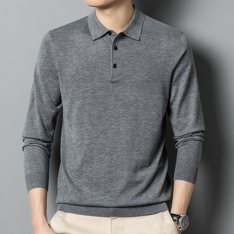 š„Menās Classic Solid Color Knit Top|BUY 2 FREE Shippingš„