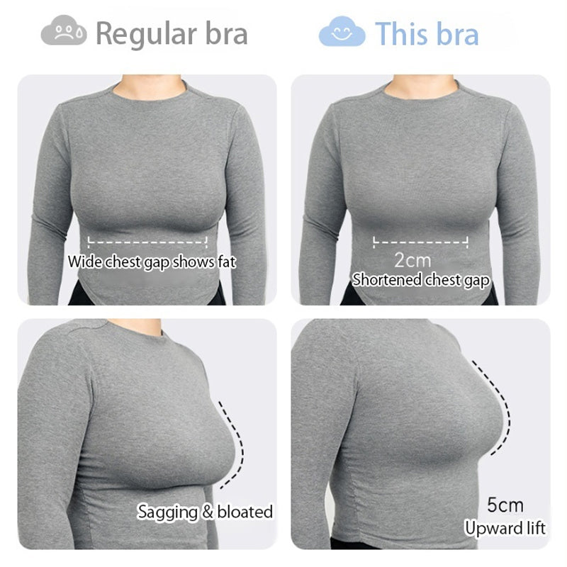 360° Gel Support Anti-Wobbling Lifting Bra
