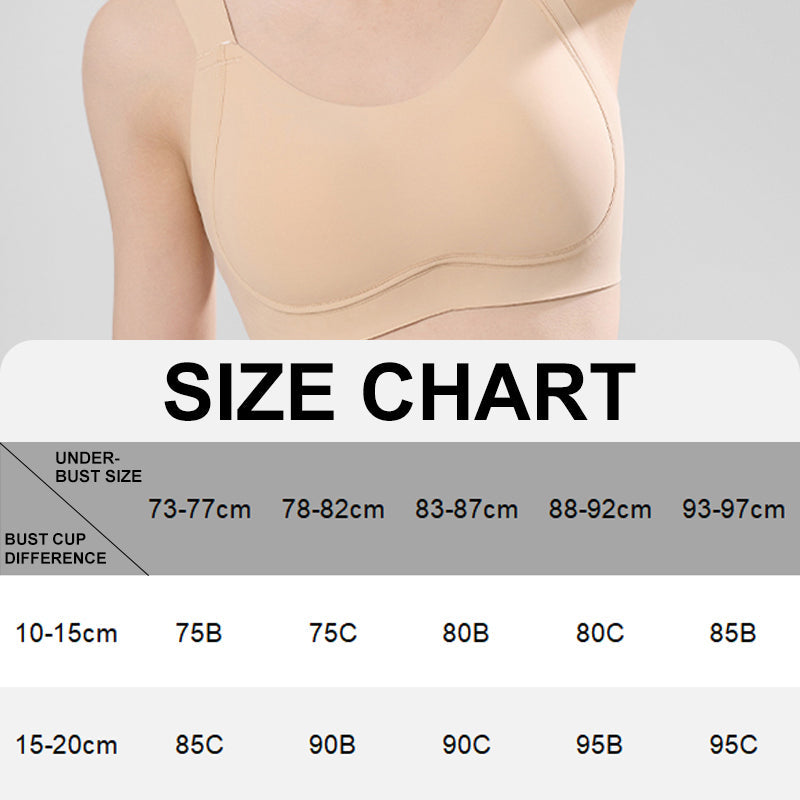 360° Gel Support Anti-Wobbling Lifting Bra