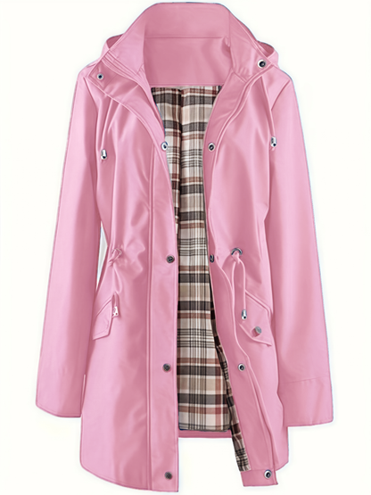 🔥Hot Sale 49% Off🔥Solid Color Casual Jackets, Waterproof and Windproof Coats, Hooded Windbreakers