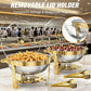 💎 -50% SUR L'ENSEMBLE DE BUFFET INOX ! 💎 2 Réchauds Professionnels, 5 Litres & Chauffage au Combustible Inclus ✨✈️livraison gratuite