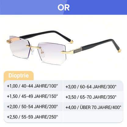 🏆👓 Saphir haute dureté ✨ Anti bleu progressive Far And Near Lunettes de lecture à double usage