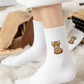 🔥Chaussettes douillettes brodées pour femmes avec motif de vache des Highlands