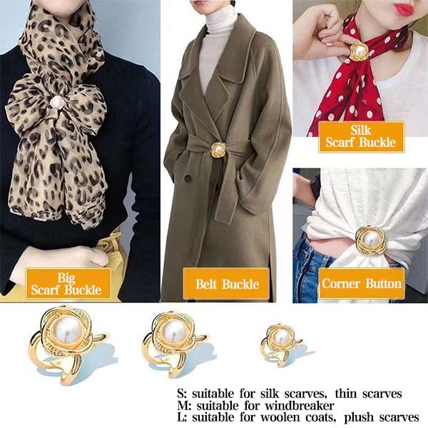 🔥Buy 1 get 1 free (2 pcs)🔥French Elegant Coat Belt Buckle