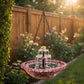 🔥💐 SOLDES DE PRINTEMPS - 52 % DE RÉDUCTION ⚡ PLUS DE 50 000 VENDUS ! 🐦 Baignoire à oiseaux suspendue solaire – Fontaine ou distributeur de nourriture pour oiseaux