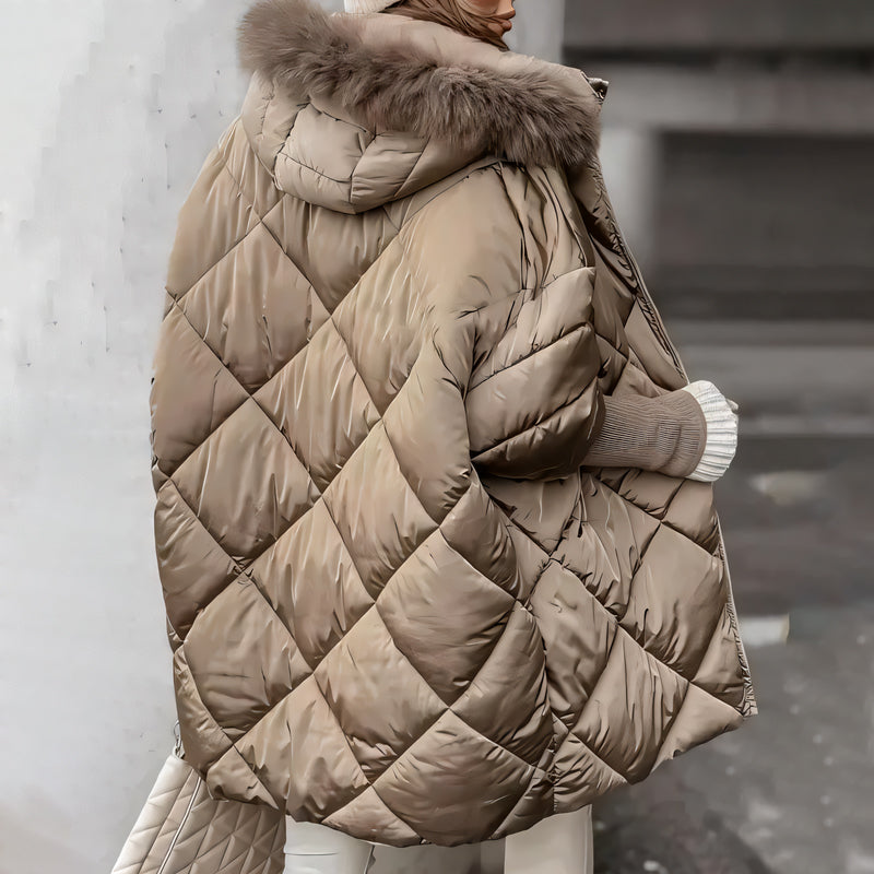 ❄️Winter Sales❄️Women's Mid-length Parka Coat with Knit Sleeves ✈️Free shipping✈️