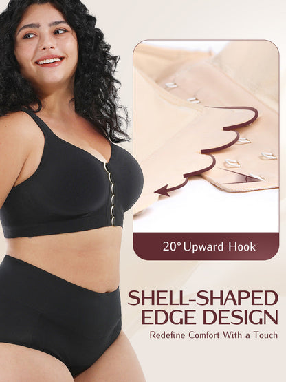 LOSWIE® ShellEase™Bra Comfort Front Closure Bra