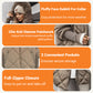 ❄️Winter Sales❄️Women's Mid-length Parka Coat with Knit Sleeves ✈️Free shipping✈️