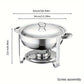 💎 -50% SUR L'ENSEMBLE DE BUFFET INOX ! 💎 2 Réchauds Professionnels, 5 Litres & Chauffage au Combustible Inclus ✨✈️livraison gratuite