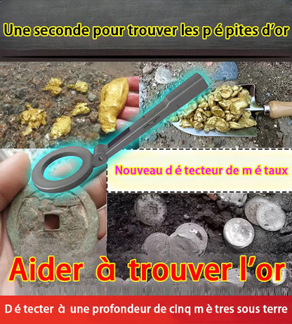 🤩 50 % DE RÉDUCTION ! ✨ Détecteur de métaux haute sensibilité - 5 modes, écran LCD et capacités d'identification avancées, conçu pour la chasse aux trésors et aux pièces de monnaie 💰🔍