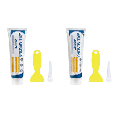 🛠️🏠Kit de réparation de cloisons sèches efficace – Réparez vos murs en quelques minutes ! Kit tout-en-un avec grattoir pour fissures et trous.