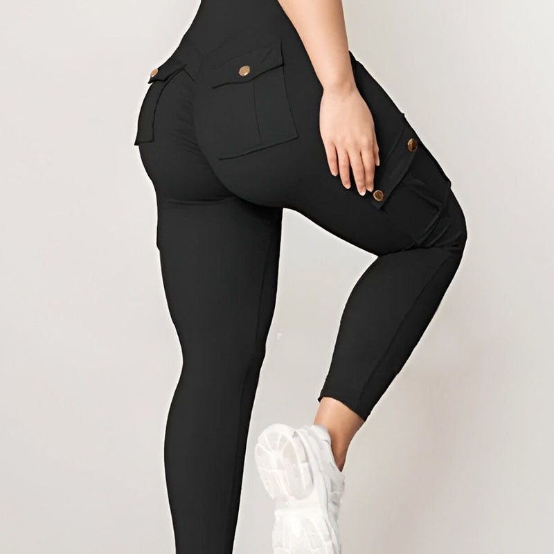 🔥Women's Pocket Sexy Stretch Leggings Fitness Track Pants