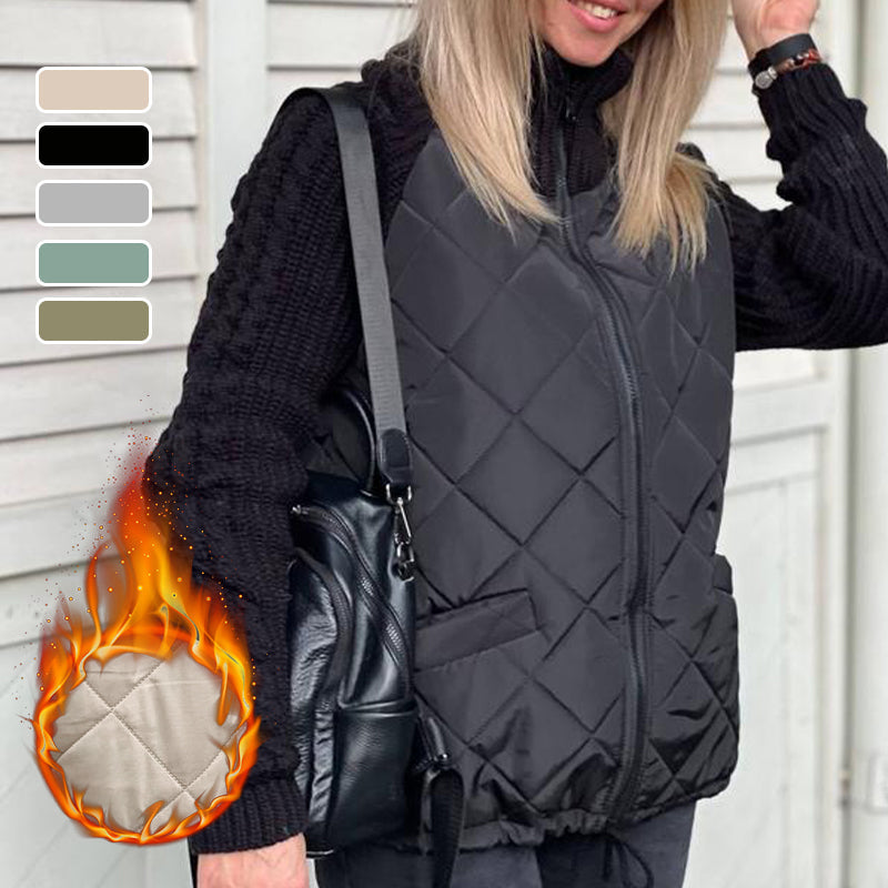 🎁 Hot Sale 50% OFF 🔥2025 New Women's Knit Patchwork Puffy Jacket