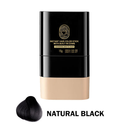 Bâton de coloration instantanée avec peigne intégré