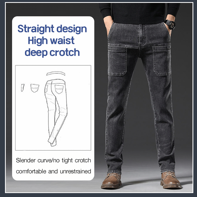 🔥Spring Specials-58% OFF💐Comfortable Multi-Pocket High Durable Cargo Jeans👖