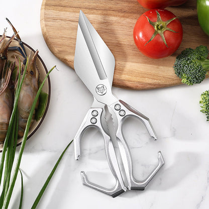 🔥Soldes exceptionnels 50 % de réduction 🔥1 pour 1💪Ciseaux de cuisine multifonctionnels haute performance✂️