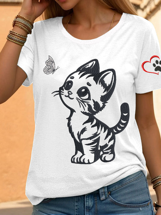 Women's cat lovers t-shirts