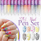 🎁12 Colors Nail Art Pens Set