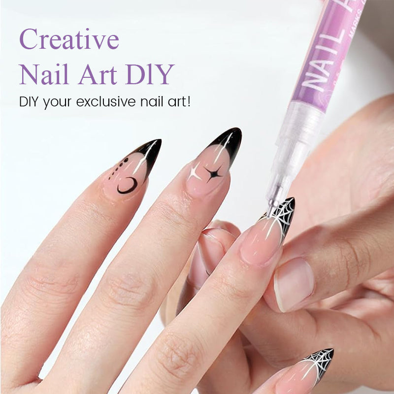 🎁12 Colors Nail Art Pens Set