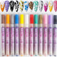 🎁12 Colors Nail Art Pens Set